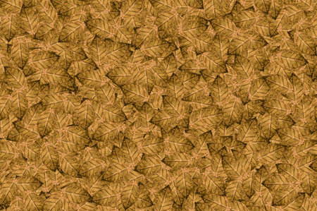 brown leaves abstract pattern background