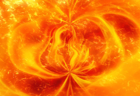 fire abstract pattern background