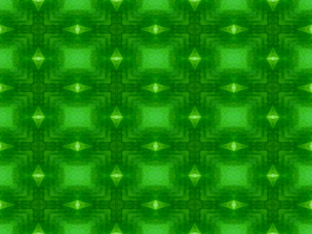 art green color seamless abstract pattern illustration backgroundの写真素材