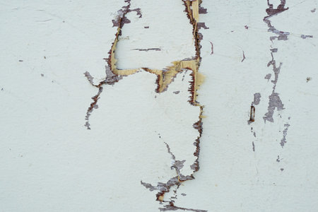 close up old broken wood plank textureの写真素材