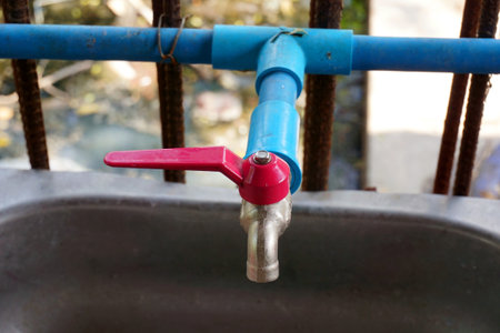 hydrant water in country Thailandの写真素材