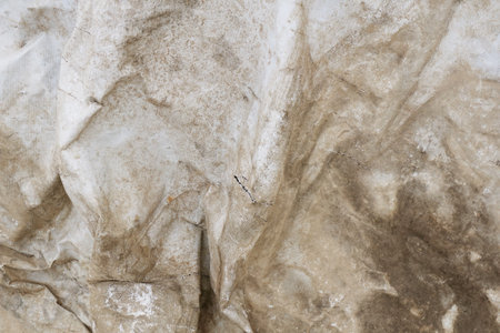 close up old dirty vinyl textureの写真素材