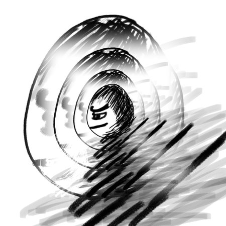 art black and white abstract pattern illustration background