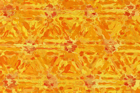art orange color abstract pattern illustration backgroundの写真素材