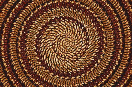 art grunge spiral abstract pattern illustration background