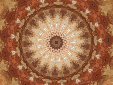 brown color pattern backgroundの写真素材