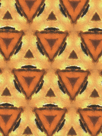 yellow color abstract pattern illustration background