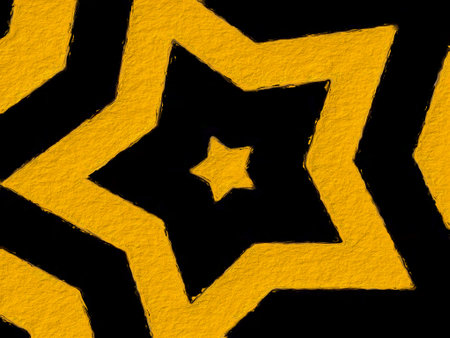 black and  yellow color pattern backgroundの写真素材