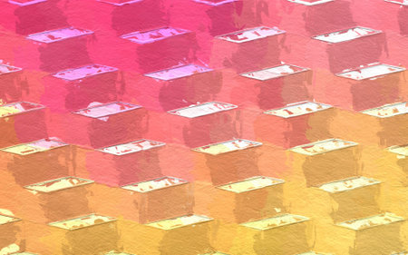 pink and yellow color pattern background