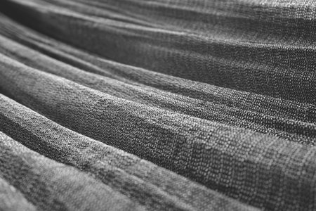 black and white textile textureの写真素材