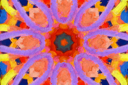 art beautiful color abstract pattern illustration backgroundの写真素材