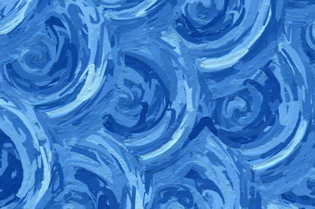 art blue color pattern backgroundの写真素材