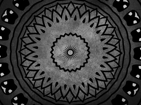 grunge gray color pattern backgroundの写真素材