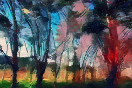 art color abstract pattern backgroundの写真素材