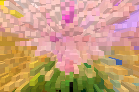 art color blocks pattern background