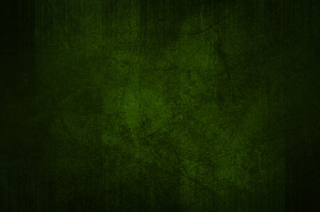 grunge green color abstract pattern backgroundの写真素材