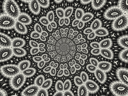 black and white of abstract backgroundの写真素材