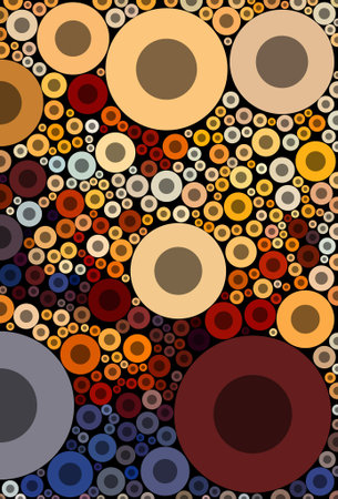 beautiful color of abstract background