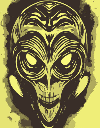 art color of monster cartoonの写真素材