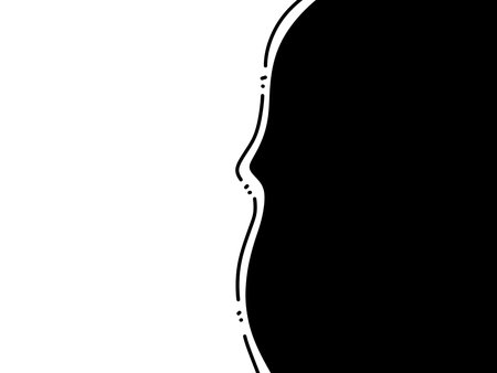 black and white of abstract backgroundの写真素材