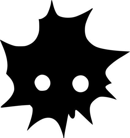 skull. web icon simple designの写真素材