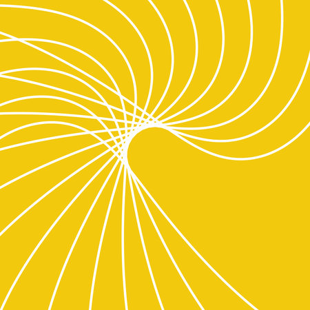 abstract background with spiral lines and dotsの写真素材