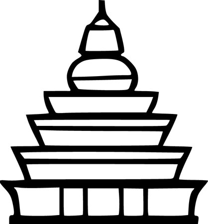 castle. web icon simple illustrationの写真素材