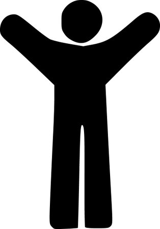 man. web icon simple illustrationの写真素材