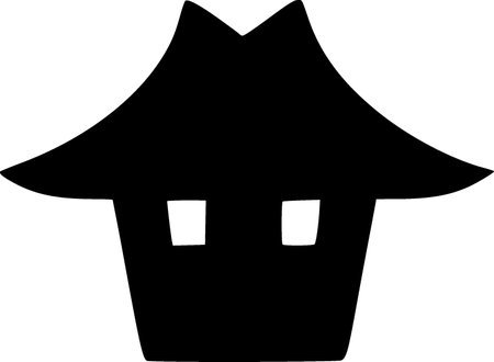 illustration of home iconの写真素材