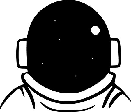 illustration of spaceman cartoonの写真素材