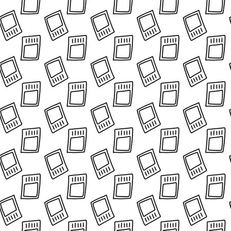seamless pattern of card backgroundの写真素材