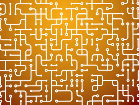 art color of circuit background