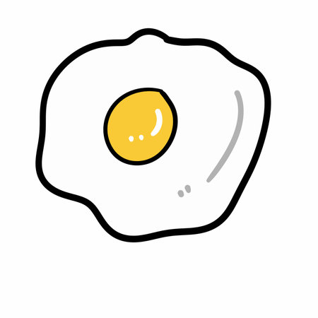 egg doodle icon . hand drawn illustration.の写真素材