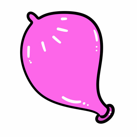 cute condom cartoon on white backgroundの写真素材