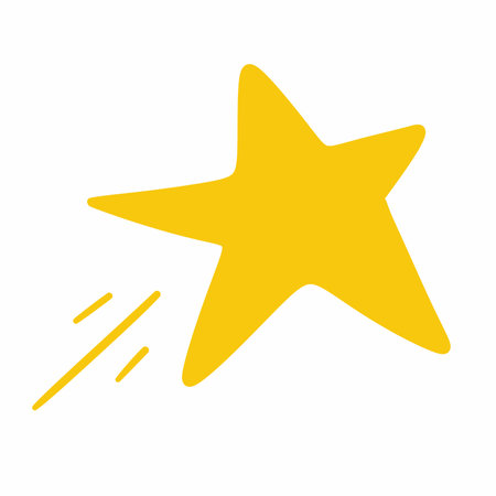 star illustration, icon element backgroundの素材