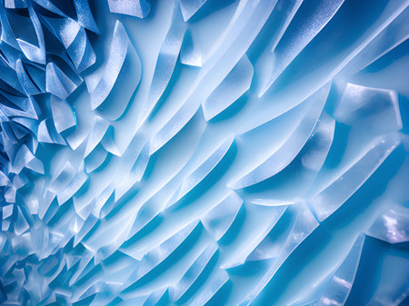 blue ice texture background illustrationの素材