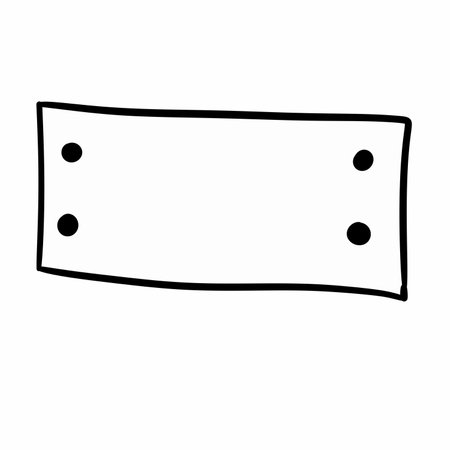 cartoon doodle frame , white paperの写真素材