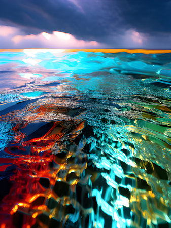 beautiful view of the seaの素材