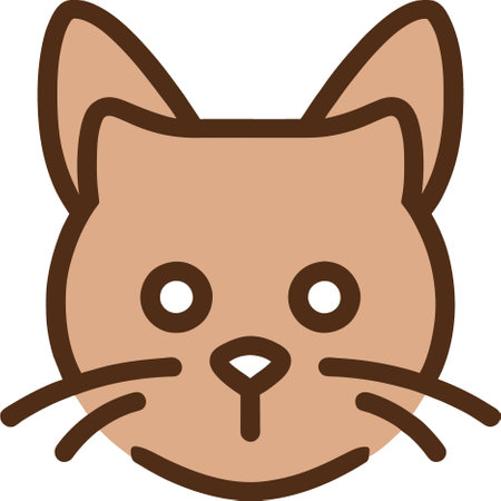 cat. web icon simple illustrationの写真素材