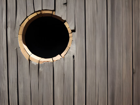 wooden wall background and texture. wood texture.の素材