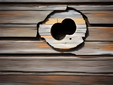 wooden wall background and texture. wood texture.の素材