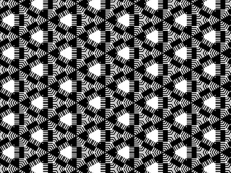 black white abstract geometric pattern