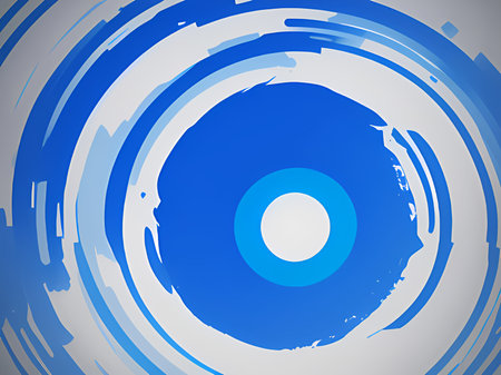 abstract background with circular patternの写真素材