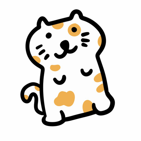 cute hand drawn illustration, doodle print, t - shirt designの写真素材