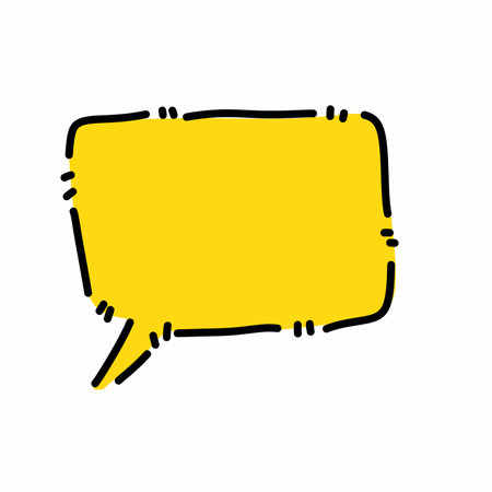 speech bubbles on a white backgroundの写真素材