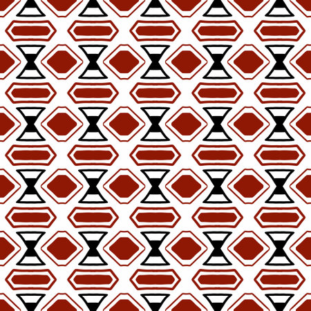 seamless geometric background, mosaic pattern. illustrationの写真素材
