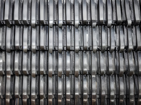 steel texture with abstract patternの素材