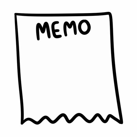 file document icon on white background, illustration