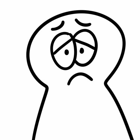 cute cartoon on white backgroundの写真素材