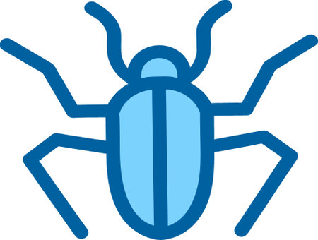 insect icon. outline insect icon color flat isolatedの写真素材